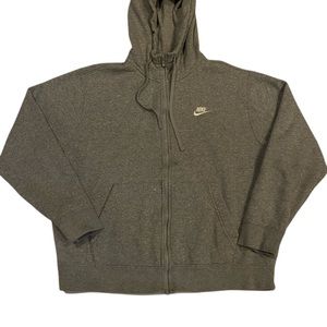 Nike Grey Zip Up